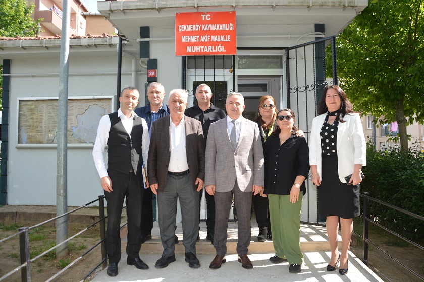 İlçemiz ile İlgili Konuları Yerinde Dinliyor, Muhtarlarımız ile Koordineli Çalışıyoruz